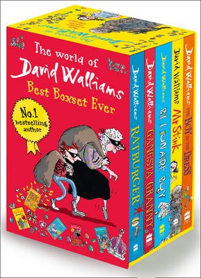 David Walliams Series 1 - Best Box Set Ever 5 Books Collection Set (Billionaire Boy, Mr Stink, The Boy in the Dress, Gansta Granny, Rat burger)