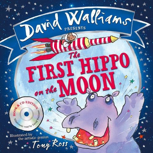 The First Hippo on the Moon: Based on a True Story (Book and CD Edition)