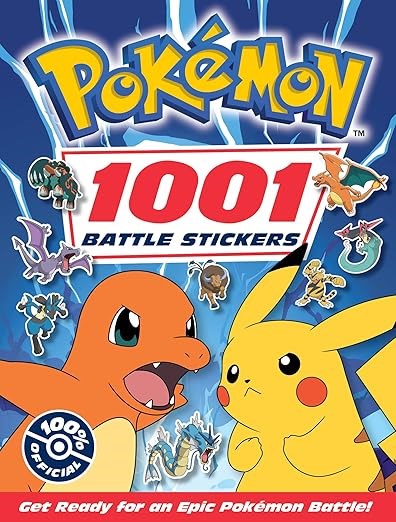 Pokemon 1001 Battle Stickers