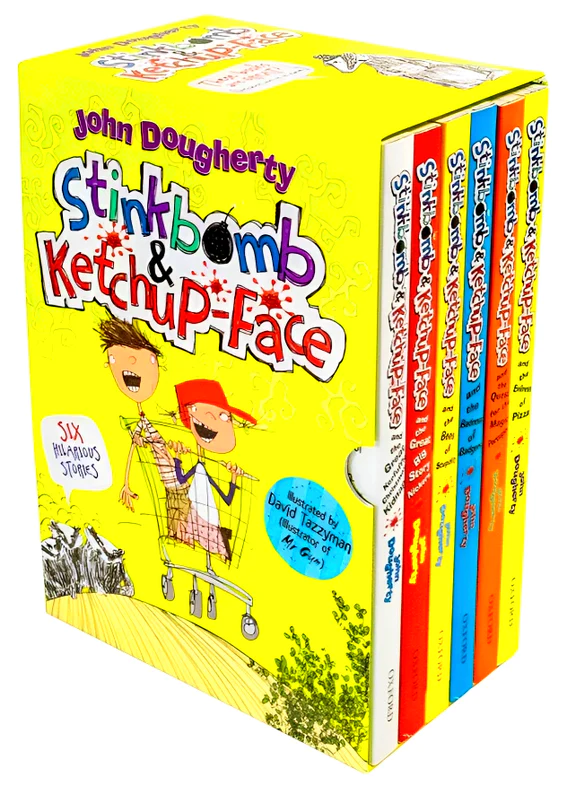 Stinkbomb and Ketchup-Face - 5 Books Set