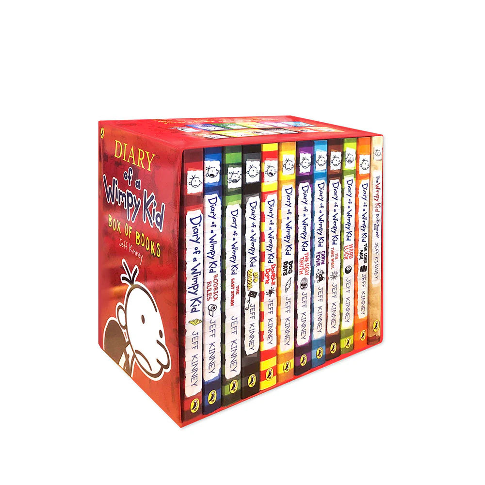 Diary of a Wimpy Kid Collection 12 Books Box Set