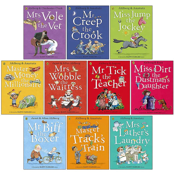 Happy Families Collection - 10 Books