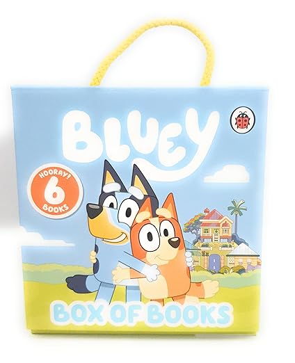 Bluey Carry Book Case