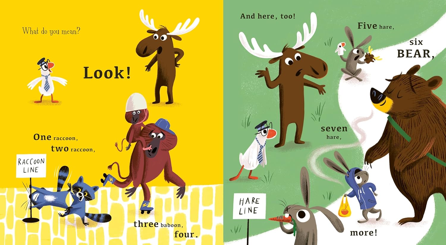 One Goose, Two Moose