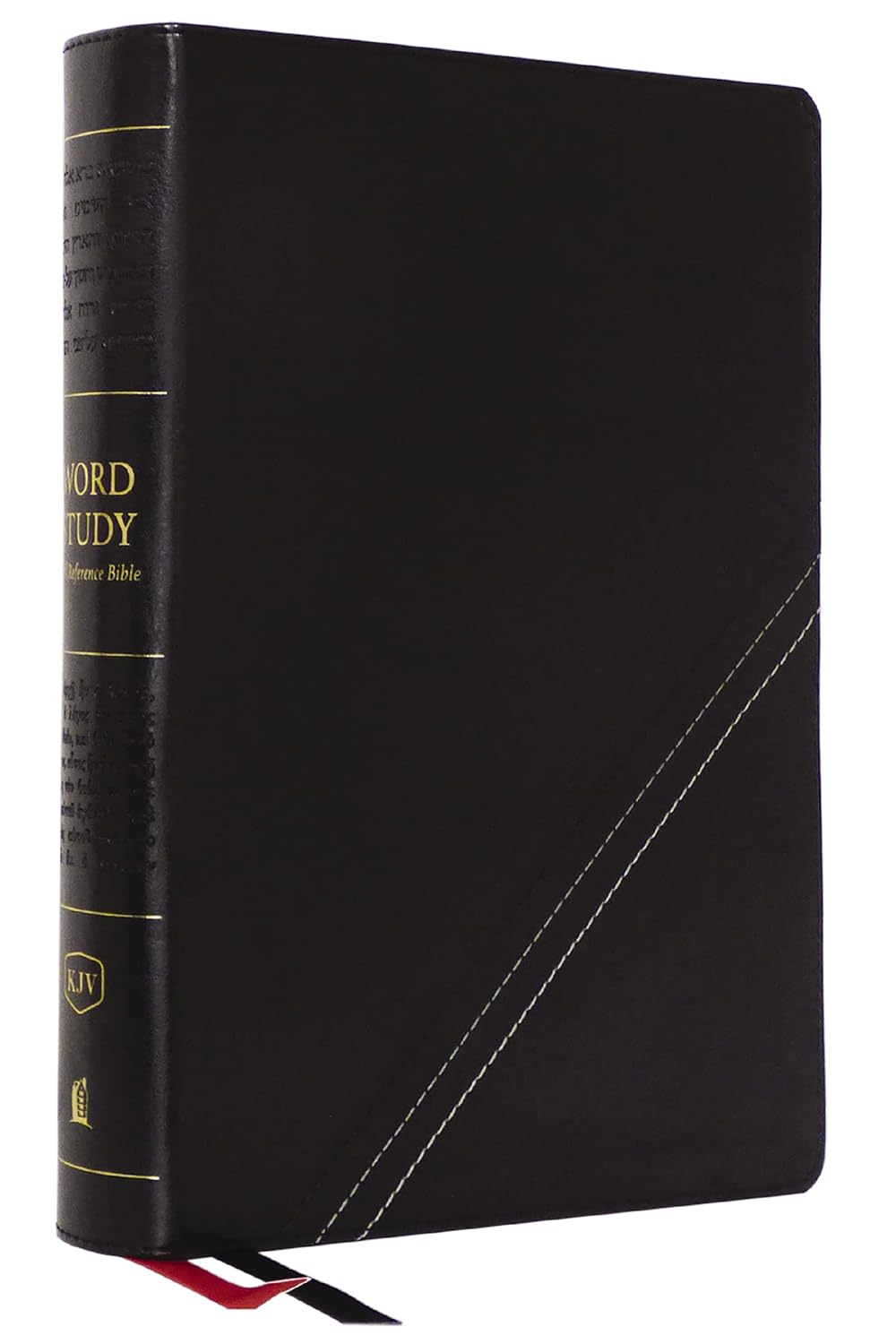 (4917) KJV, Word Study Reference Bible, Leathersoft, Black, Red Letter, Comfort Print: 2,000 Keywords that Unlock the Meaning of the Bible