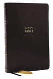 KJV Holy Bible with Apocrypha and 73,000 Center-Column Cross References, Black Leathersoft, Red Letter, Comfort Print (Thumb Indexed): King James Version [imitation_leather]