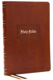 KJV Holy Bible: Giant Print Thinline Bible, Tan Leathersoft, Red Letter, Comfort Print (Thumb Indexed): King James Version (Vintage Series)