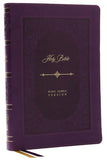 KJV Holy Bible: Giant Print Thinline Bible, Purple Leathersoft, Red Letter, Comfort Print: King James Version (Vintage Series)