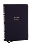 NKJV, Compact Center-Column Reference Bible, Black Genuine Leather, Red Letter, Comfort Print: Nkjv, Compact Center-column Reference Bible, Genuine Leather, Black, Red Letter, Comfort Print [leather_bound]