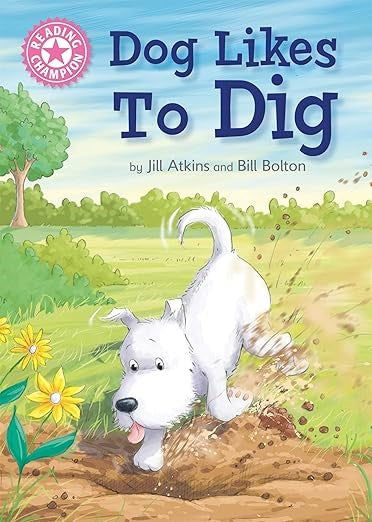 Dog Likes to Dig: Independent Reading Pink 1A (Reading Champion)
