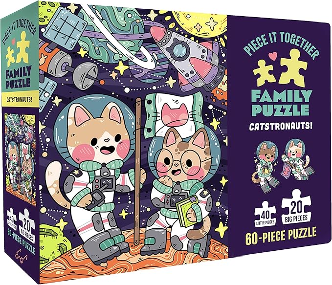 Family Puzzle CATSTRONAUTS!