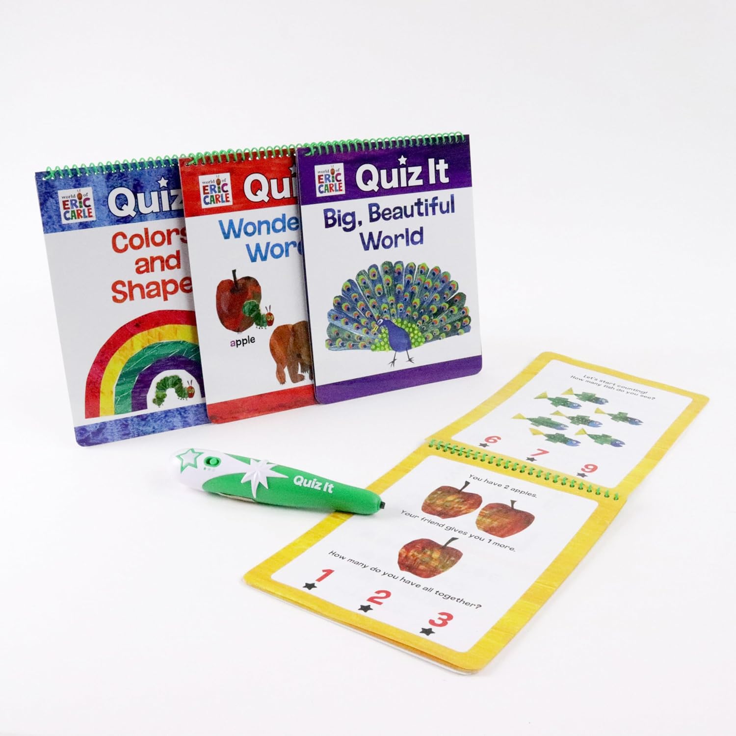 World of Eric Carle: Quiz It 4-Book Set and Smart Pen