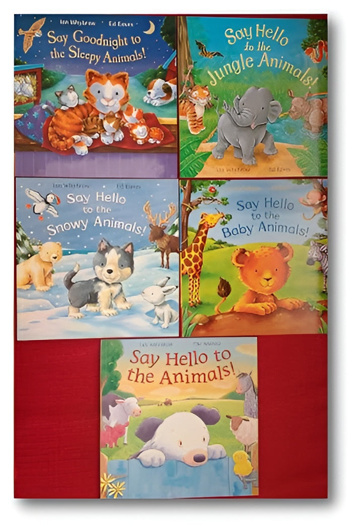 Say Hello to the Animals Collection - 5 Books