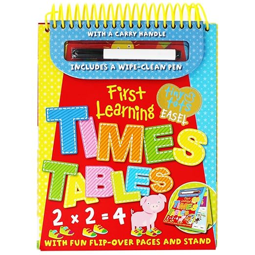 First Learning Times Table Tiny Tots Easel