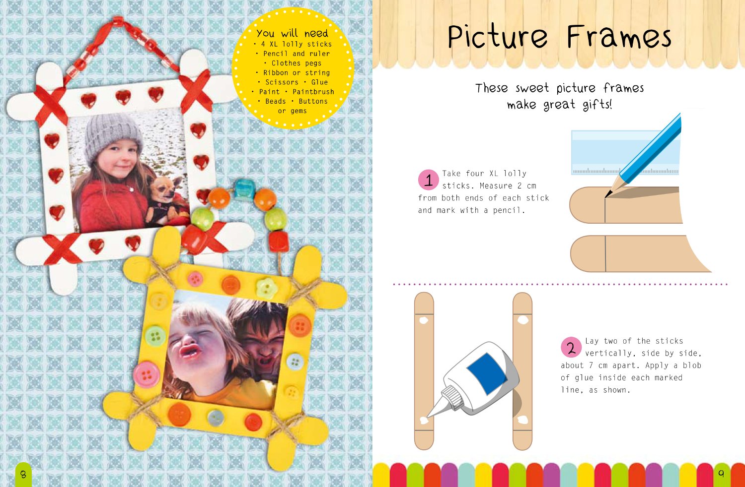 Make & Create Lolly Sticks Craft Kit