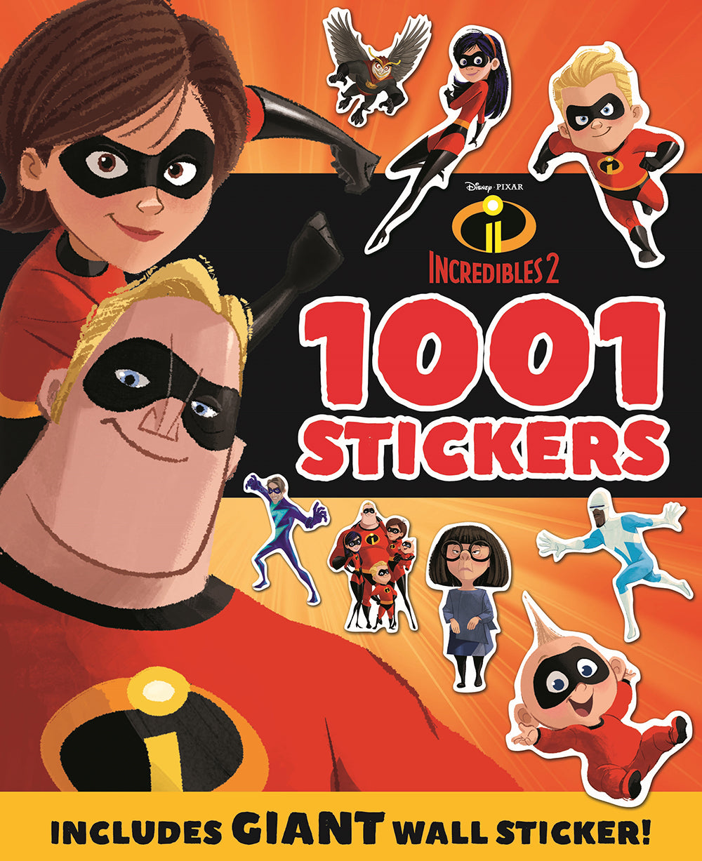 Disney Pixar - Incredibles 2: 1001 Stickers (1001 Stickers Disney)