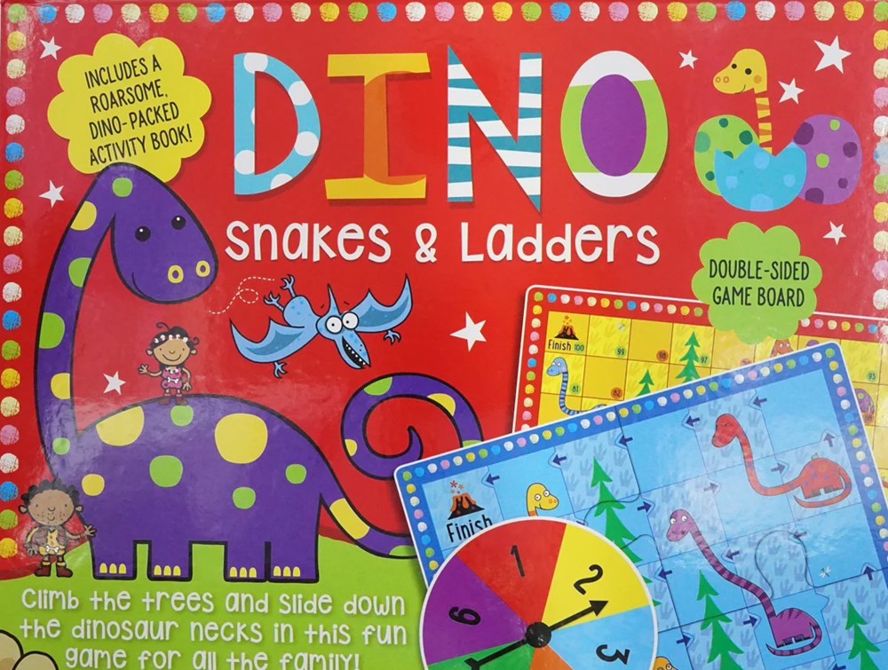 Dino snakes and ladders