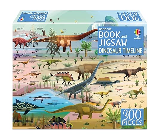 Book and Jigsaw Dinosaur Timeline