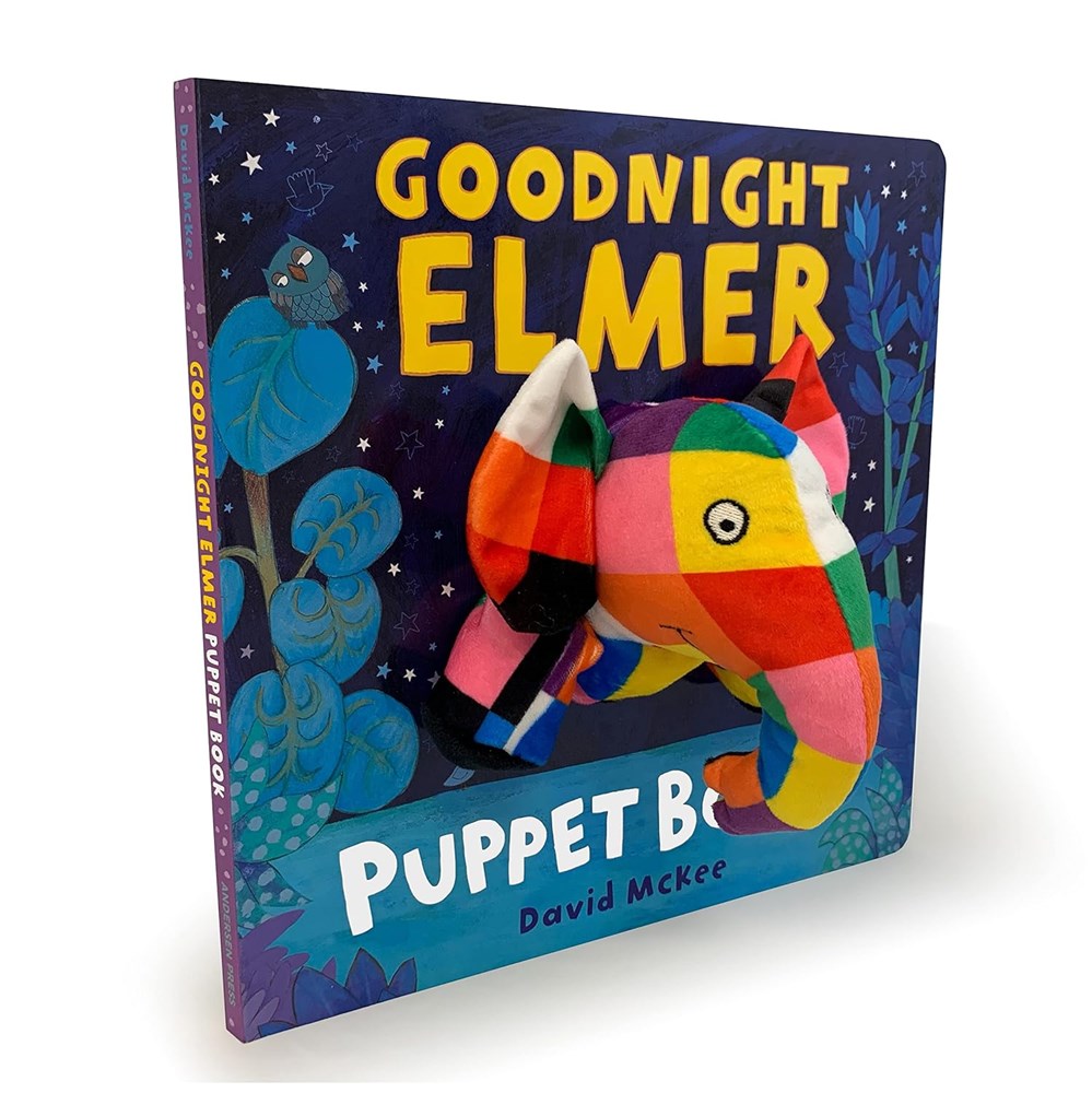 Goodnight Elmer: Puppet Book