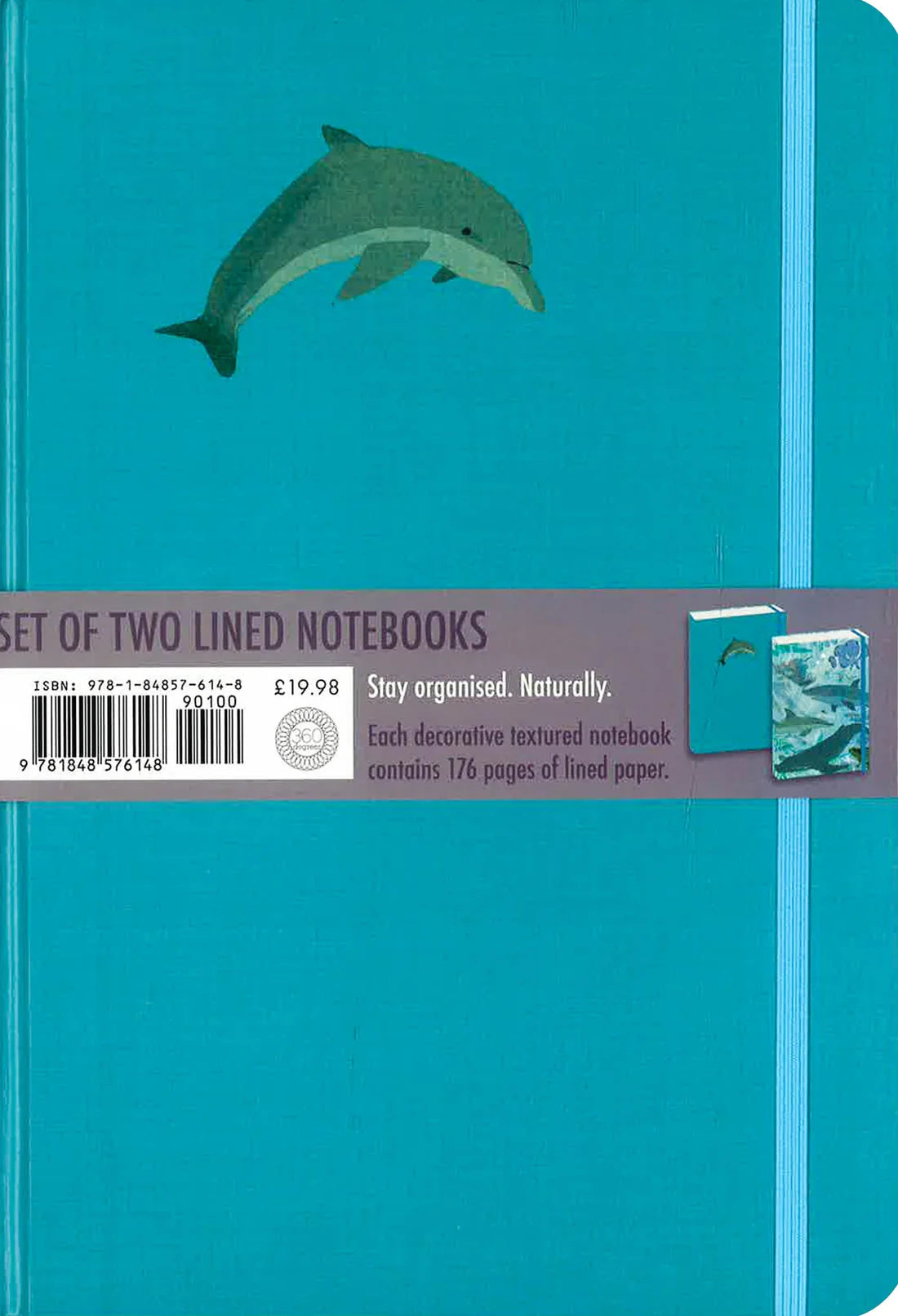 Story worlds journals, set of two lined notebooks: Ocean Theme