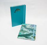 Story worlds journals, set of two lined notebooks: Ocean Theme