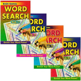 A5 Brain Games Word Search