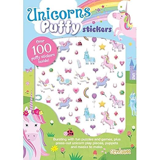 I Love Unicorns Puffy Sticker Activity (Puffy Stickers)