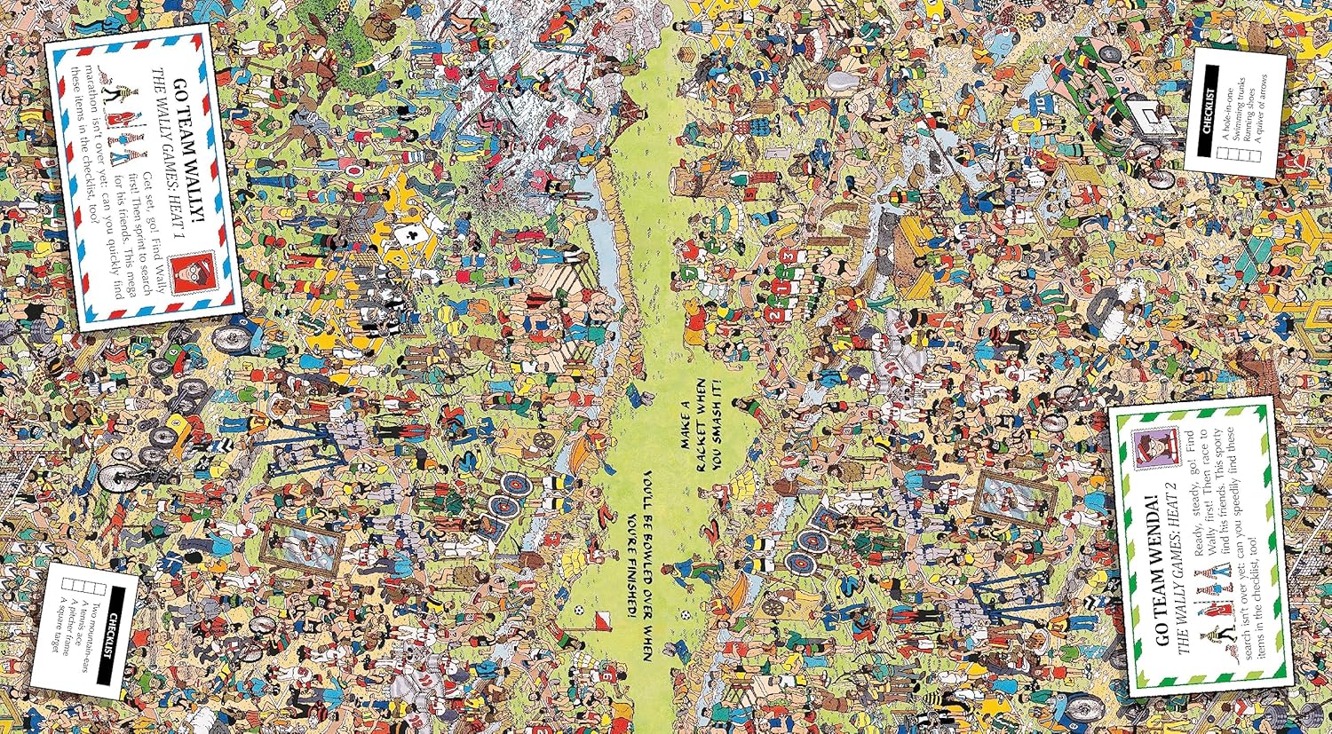 Where's Wally? The Great Games Speed Search