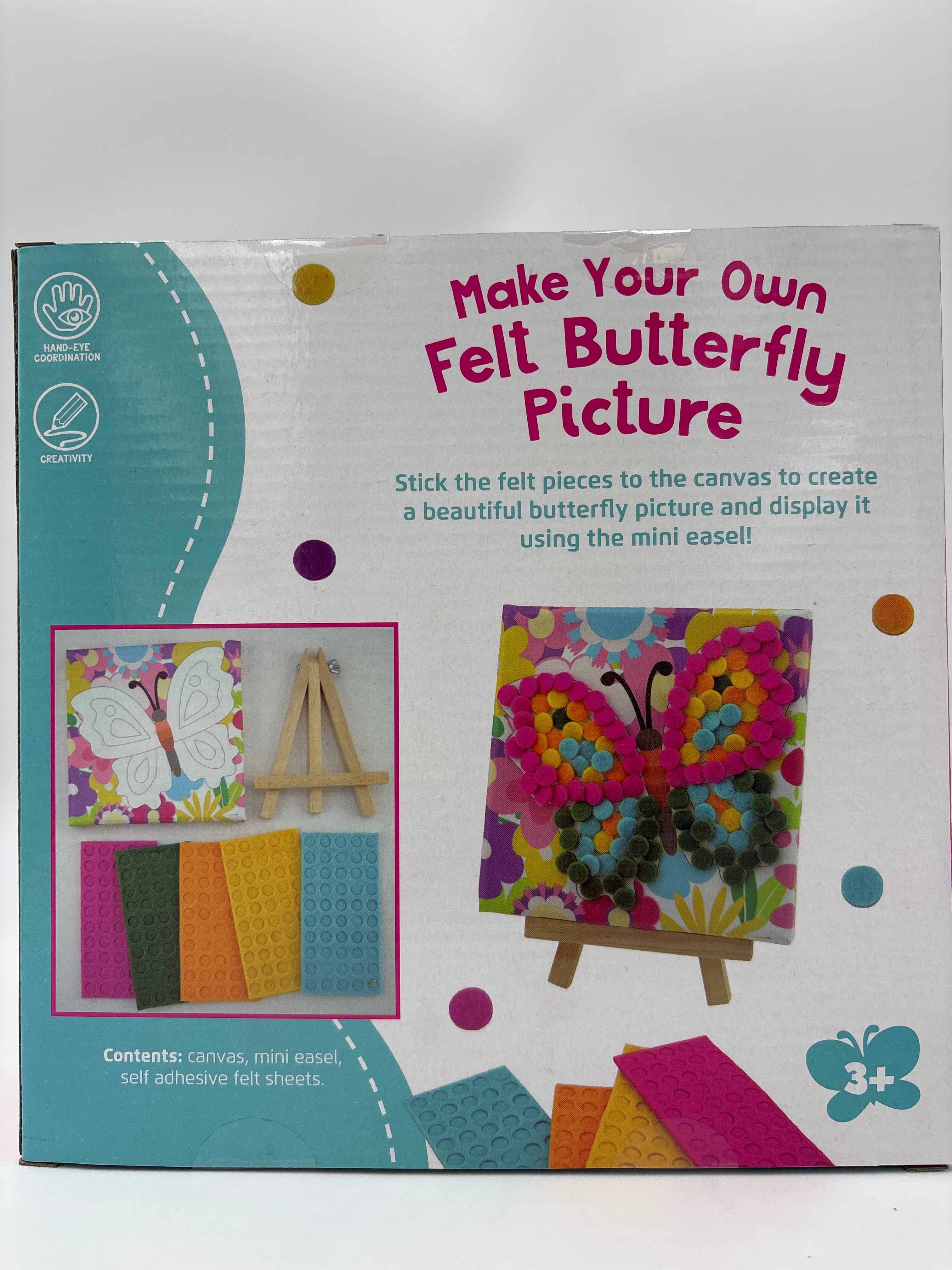 Make Your Own- Felt Butterfly Picture