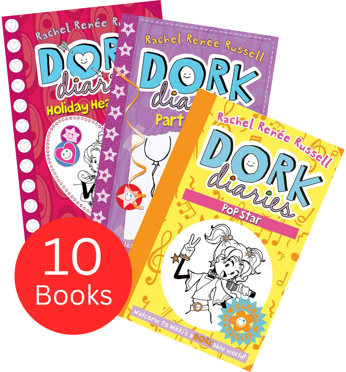Dork Diaries 10 Book Collection (Shrink Wrap)