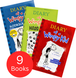 Diary of a Wimpy Kid: 9x Set (Shrink Wrap)