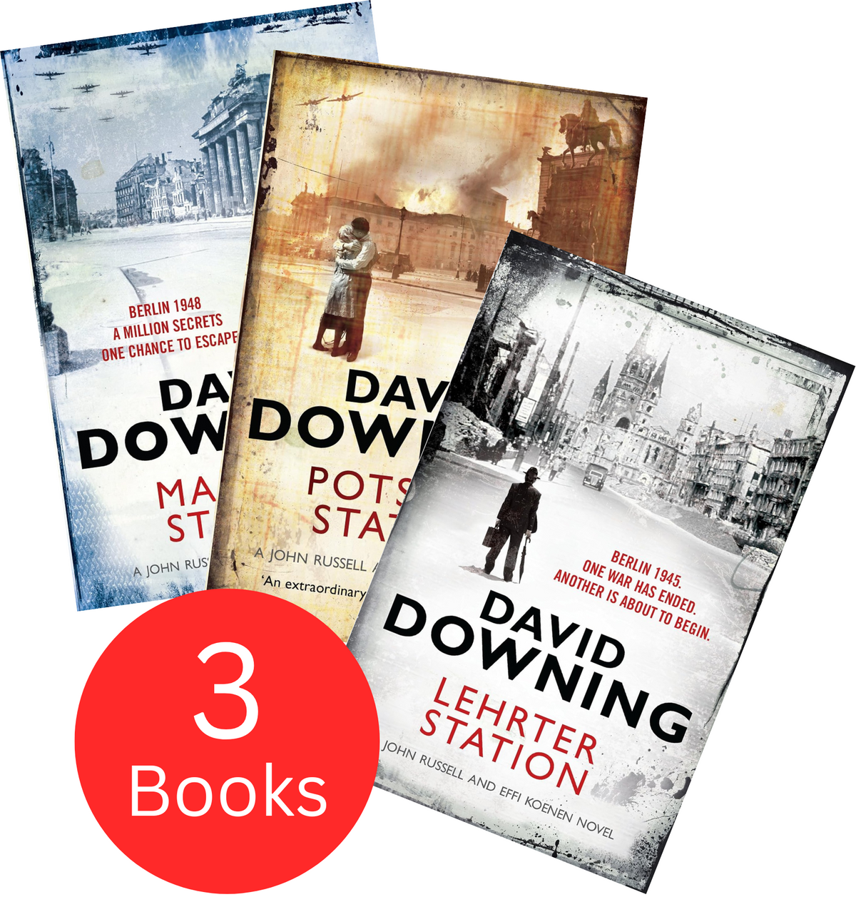 David Downing Set of 3