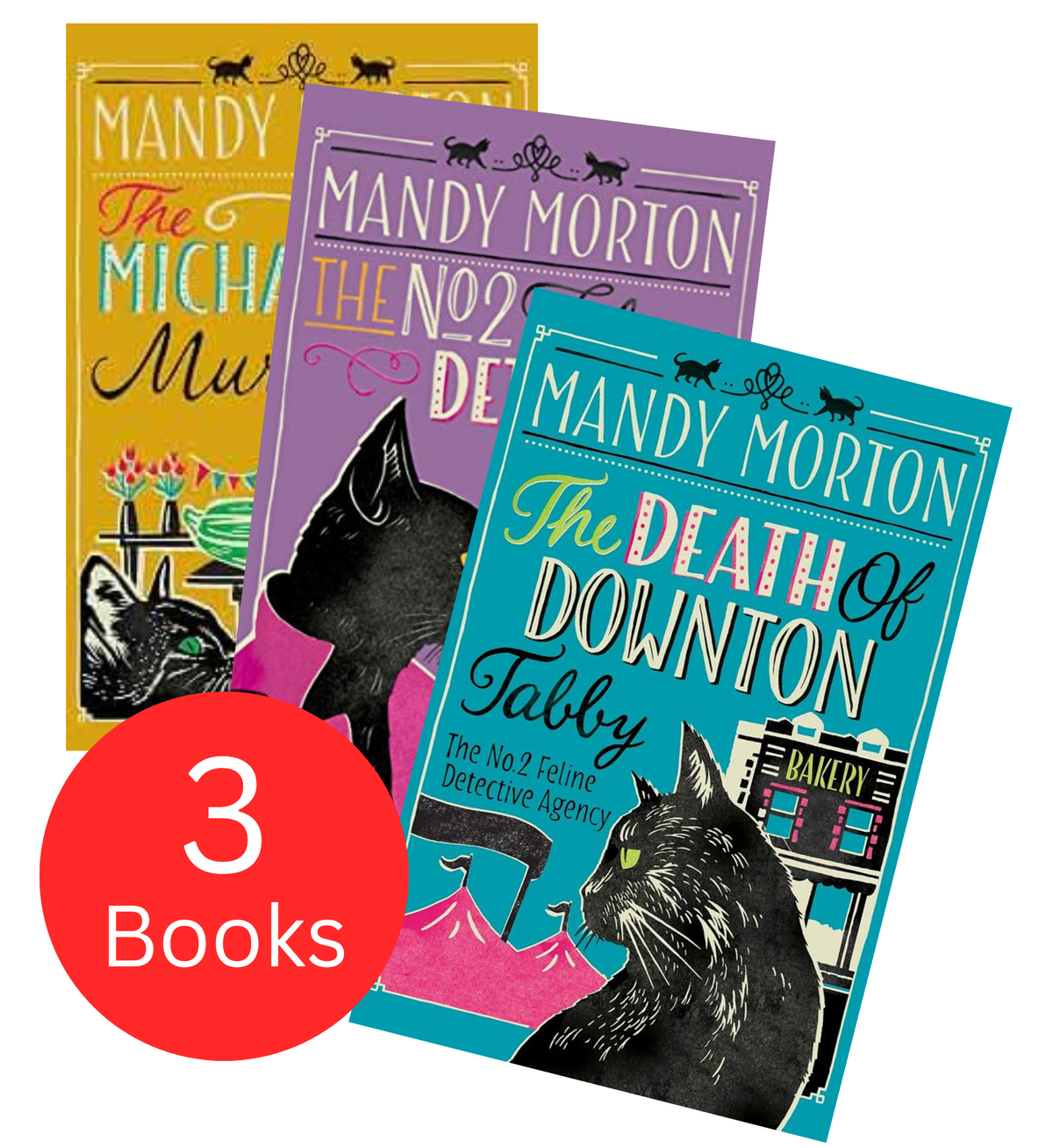 Feline Detective Agency set of 3