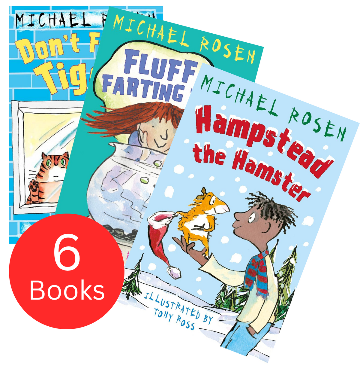Michael Rosen Animal story 6 book set