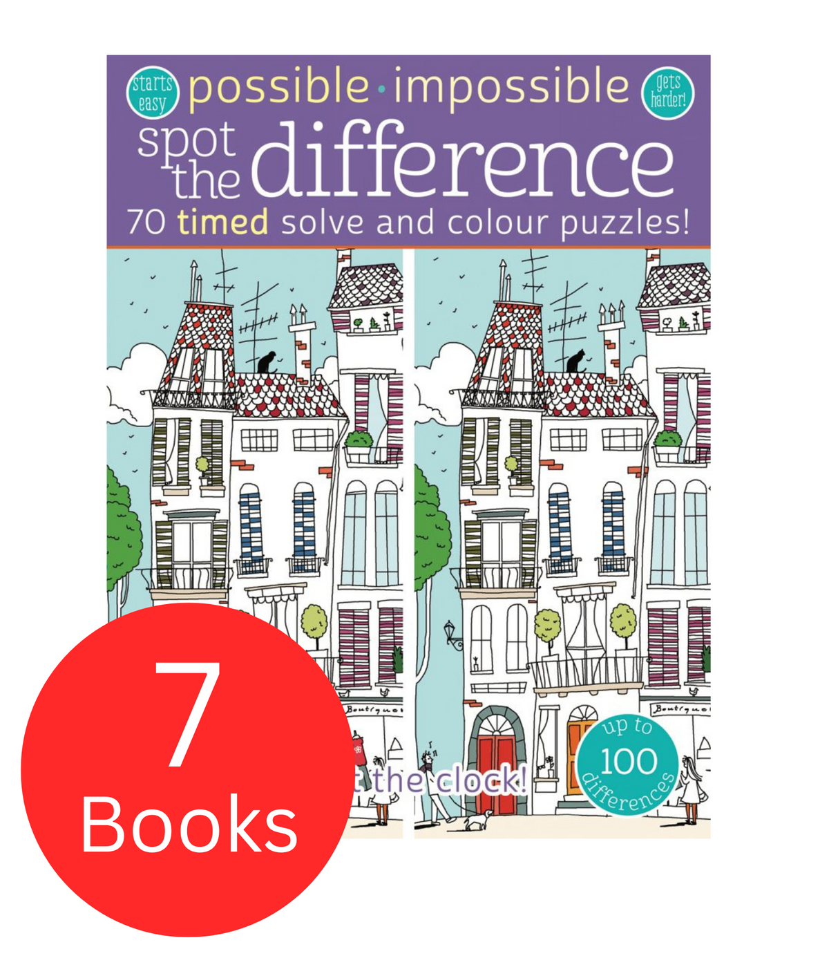 Spot the Difference x7 Set (Possible, Impossible)
