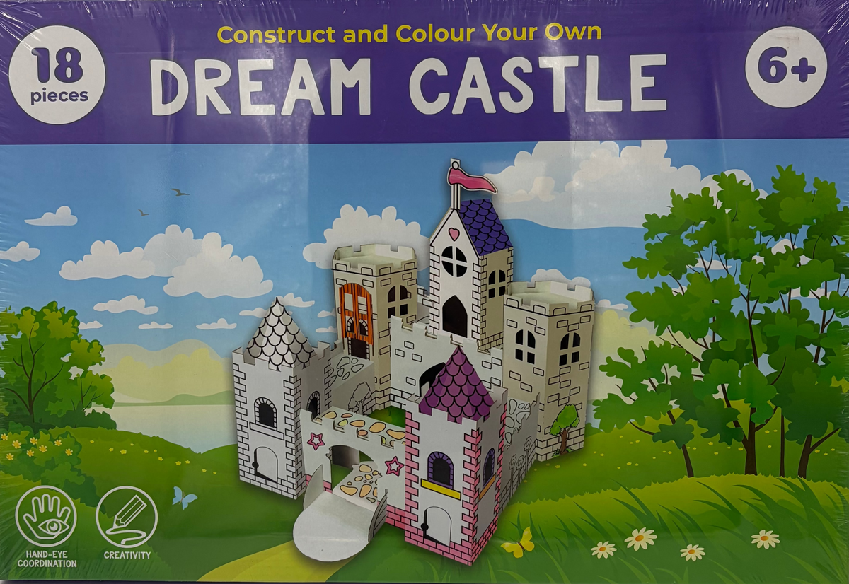 Construct and Colour Your Own Dream Castle