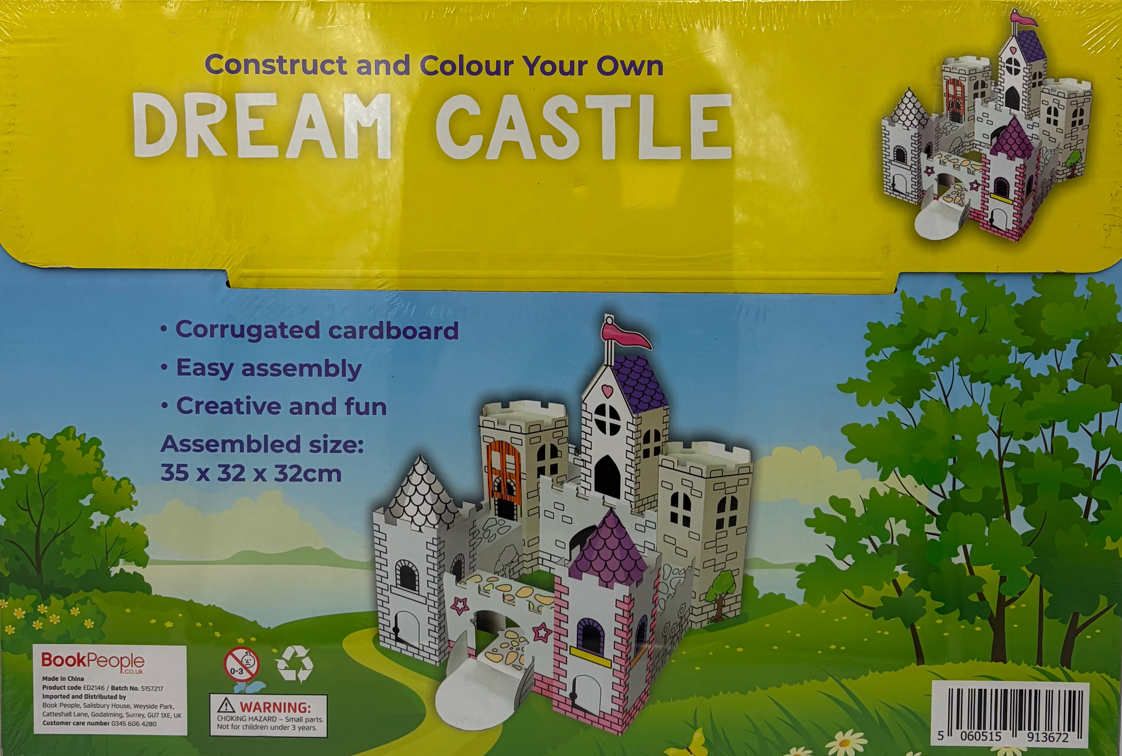 Construct and Colour Your Own Dream Castle