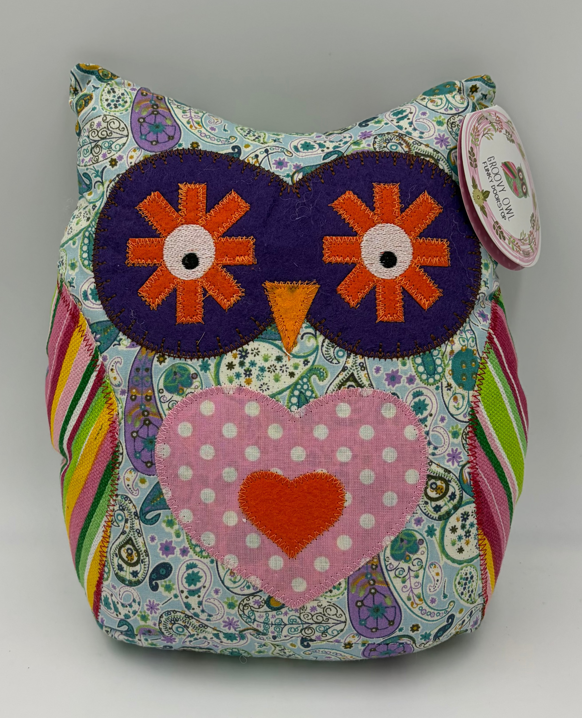 Groovy Owl Doorstop