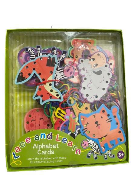 Lace and Learn - Alphabet Cards