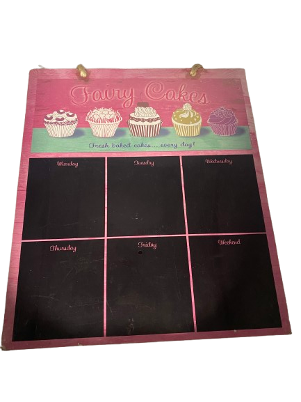 Fairy cakes planner