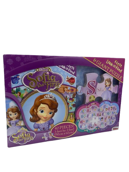 Sofia The First First Look And Find & Giant Puzzle