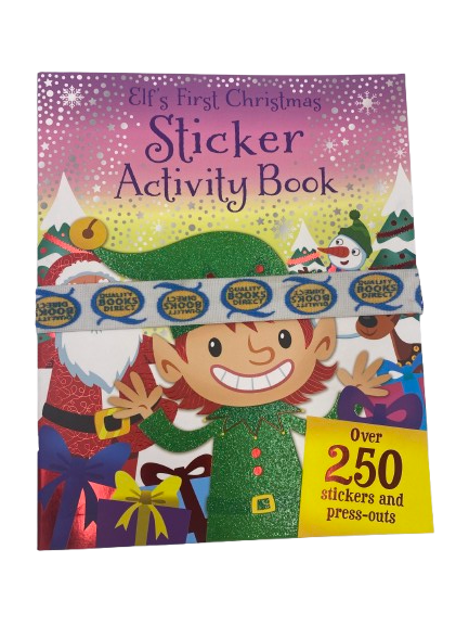 First Christmas Sticker Activity Book (Over 250 stickers and press-outs) Shrink Wrap