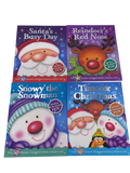 Santa's Busy Day Christmas Sticker Fun