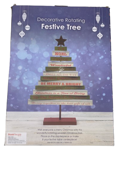 Decorative Rotating Festive Tree