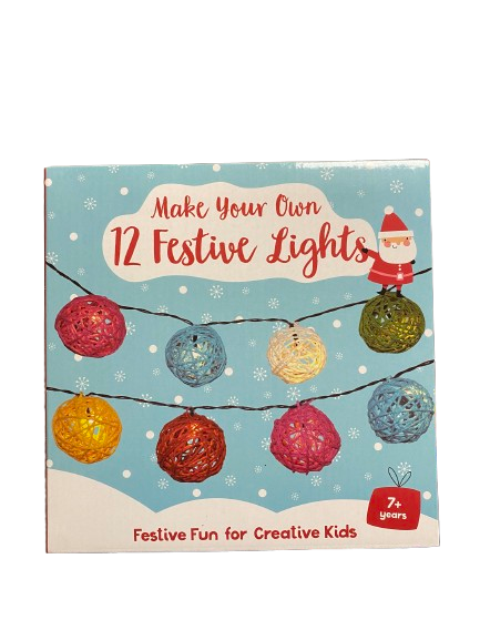 Make Your Own Christmas String Lights