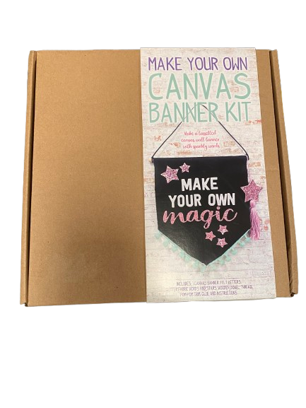 Make your own Canvas Banner Kit