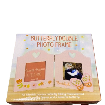 Butterfly Double Photo Frame