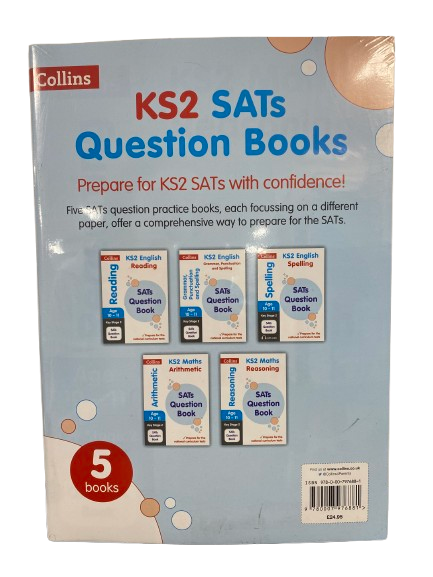 KS2 SATs Question Books (5 Books)