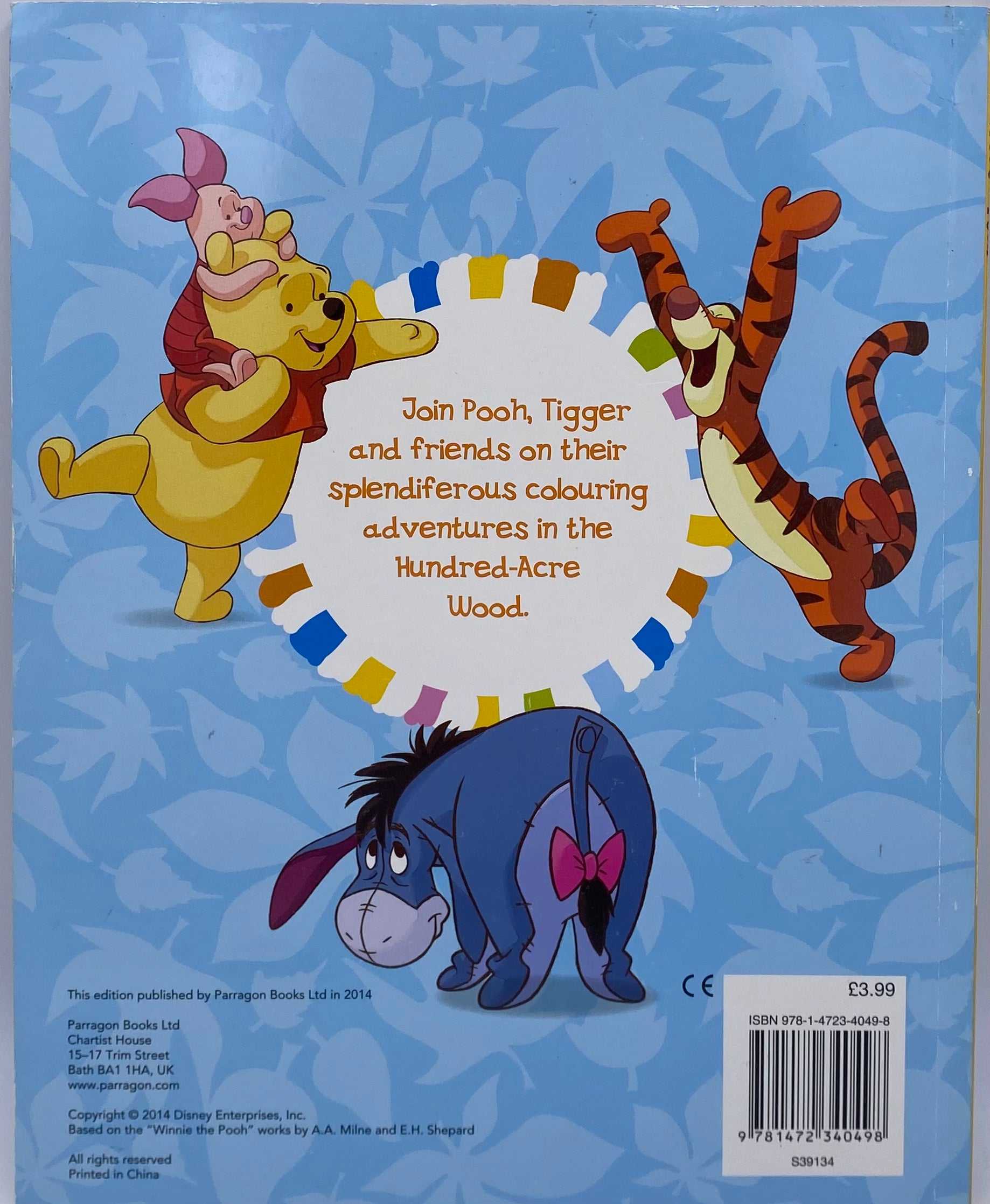 Disney Winnie The Pooh Mega Colouring