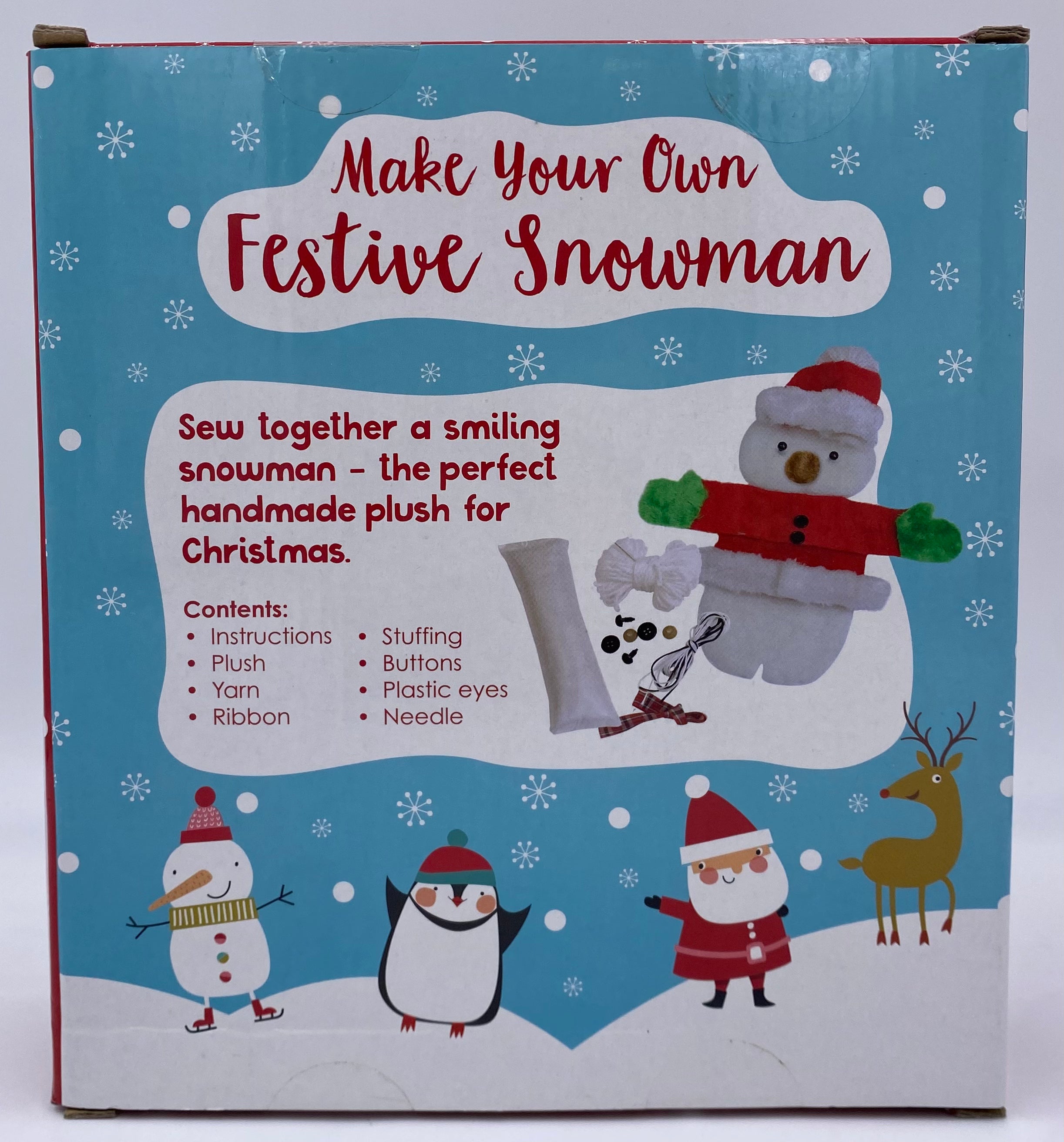 Make Your Own Festive Snowman